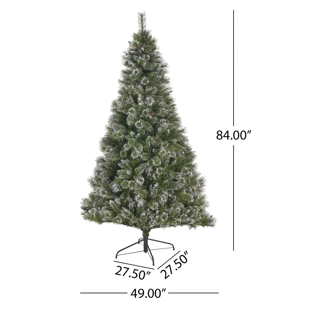 7FT Artificial Christmas Tree ，Decor Holiday Essential for Party, and Event Decoration,Christmas Decorations for Home Navidad