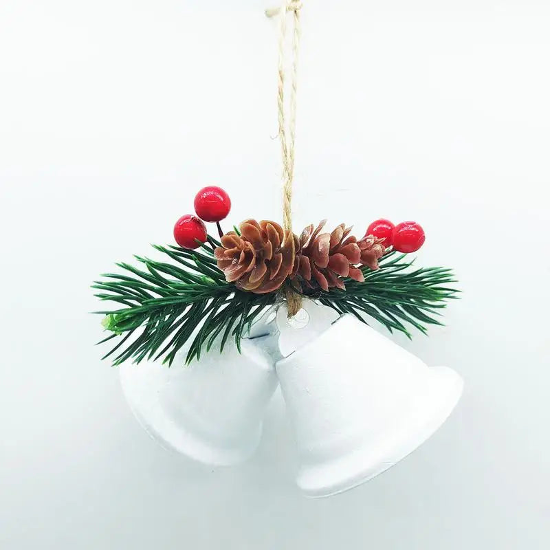 Christmas Bells Decorative Bells Craft Bells Jingle Bells Christmas Tree Ornament Metal Jingle Bells for Christmas Decor